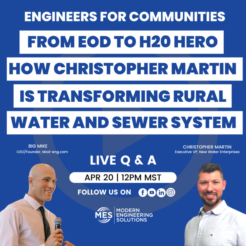From EOD to H2O Hero: How Christopher Martin is Transforming Rural Water and Sewer Systems