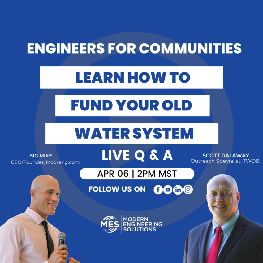 Learn How To Fund Your OLD Water System
