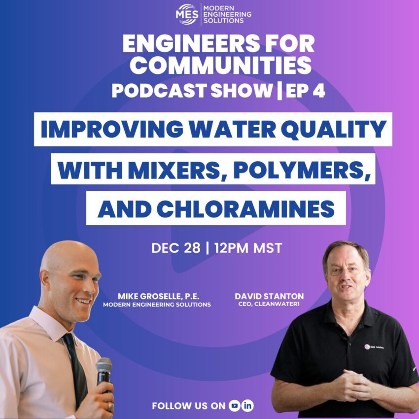 Improving Water Quality with Mixers, Polymers, and Chloramines